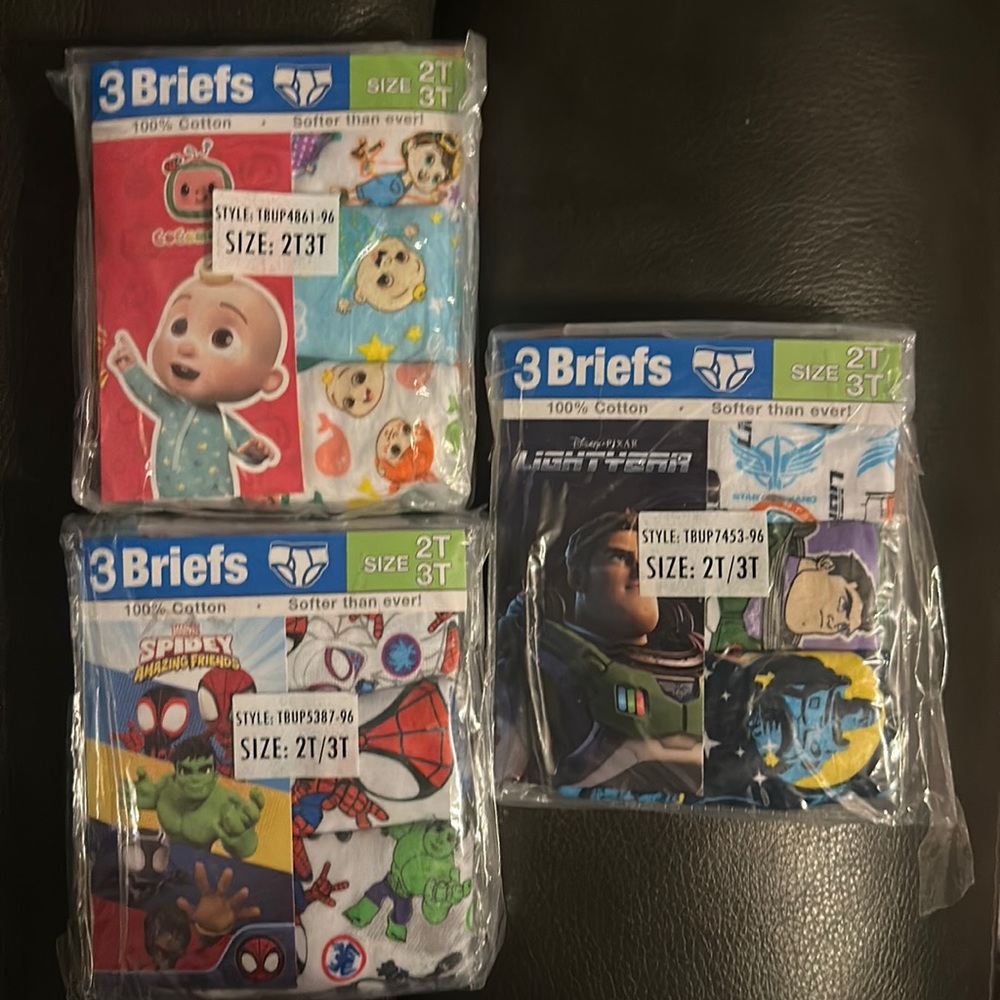 2-3T boy underwear